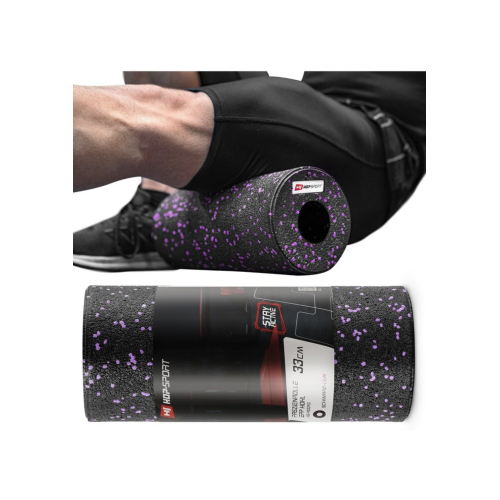 Масажний ролик  Hop-Sport HS-P033YG EPP 33 см violet - фото №8